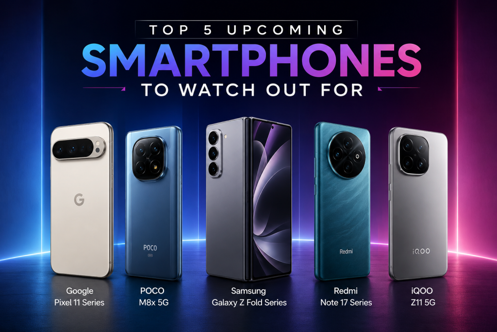 Top 5 Smartphones to watch out