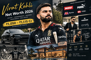 Virat Kohli Net Worth 2026 Detailed
